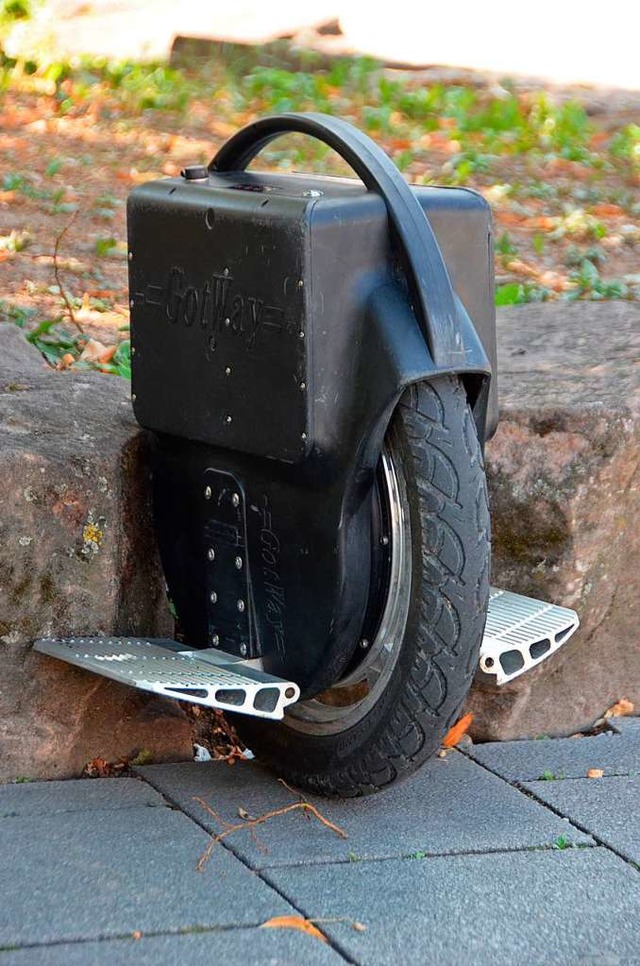 Ein Beispiel für ein Monowheel. | Foto: Susanne Ehmann Ein Beispiel für ein Monowheel. | Foto: Susanne Ehmann