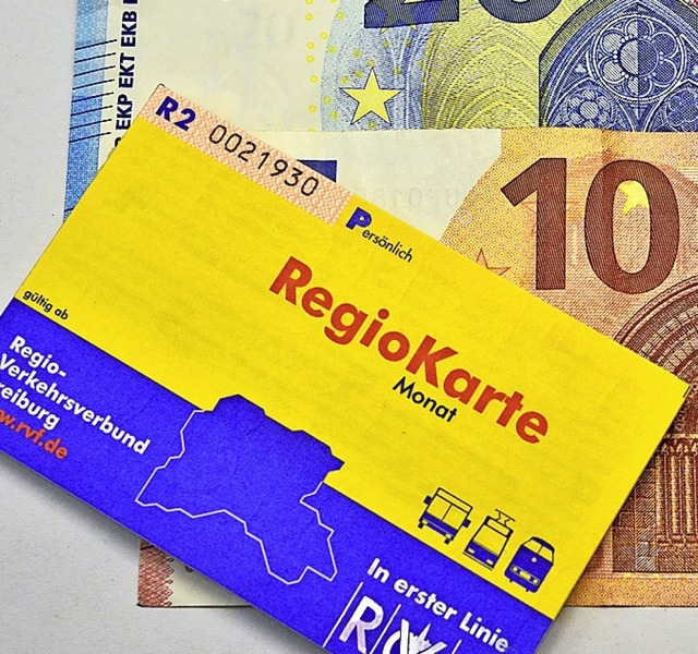 Dass die Regio-Karte teurer wird, fhrt bei BZ-Lesern zu Kritik.  | Foto: Michael Bamberger