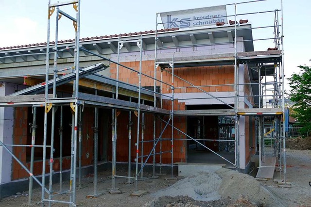 Der Ausbau des Kindergartens ist im Jahr 2020 die grte Baustelle der Gemeinde.  | Foto: Manfred Frietsch