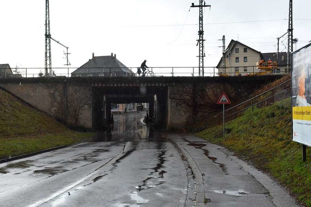 So sah die Unterfhrung vor den Bauarbeiten aus.  | Foto: Hannes Lauber