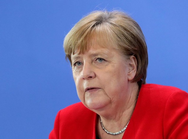 Bundeskanzlerin Angela Merkel (CDU)  n...Ministerprsidenten der Bundeslnder .  | Foto: MICHAEL SOHN (AFP)