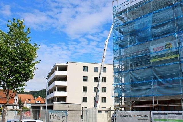 Die Bahnhofstrae in Grenzach-Wyhlen verndert ihr Gesicht