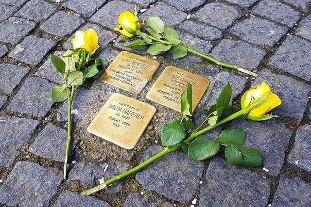 Heute erinnert ein Stolperstein in Lahr an Karl Ungers Schicksal.  | Foto: Karl Kovacs