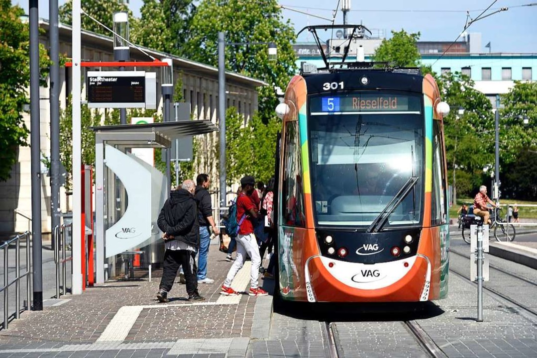 Bis zu 80 Millionen Euro könnte der Au...des Freiburger Stadtbahnnetzes kosten.  | Foto: Thomas Kunz
