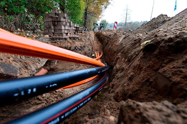 Fr die Stadt Wehr wrde mit dem Breitbandausbau eine Menge Arbeit anfallen.   | Foto: Carsten Rehder