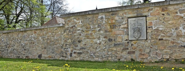 In einem Massengrab an der Friedhofsma...Grafenhausen ruhen 70 Opfer der Pest.   | Foto: Friedbert Zapf