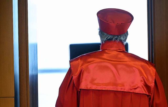 Andreas Vosskuhle in seinem Amt als Prsident des Bundesverfassungsgericht.  | Foto: Sebastian Gollnow (dpa)