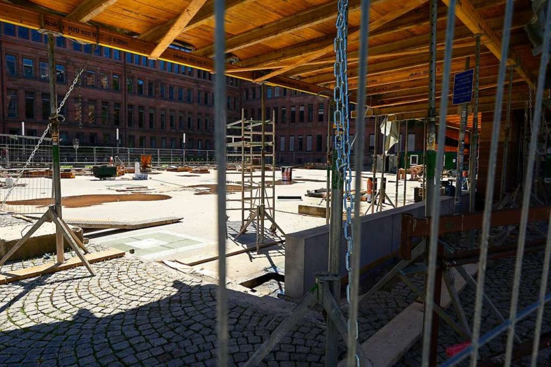 Voraussichtlich bis 2025 bleibt das KG II eine Baustelle.  | Foto: Ingo Schneider