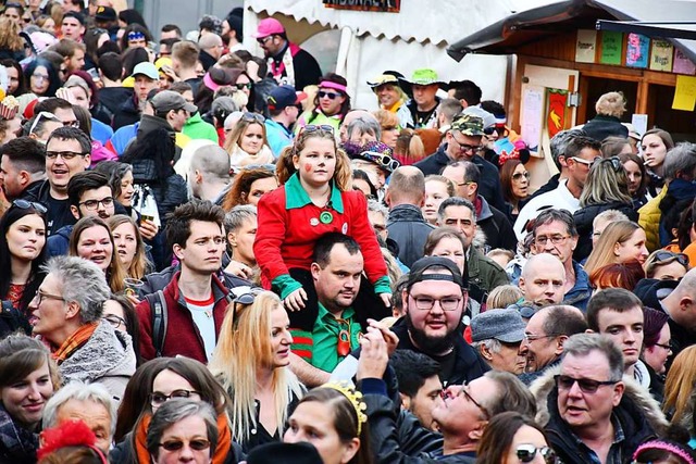 Die Straenfasnacht in Lrrach soll da...ndant zu &#8222;Stimmen&#8220; werden.  | Foto: Barbara Ruda