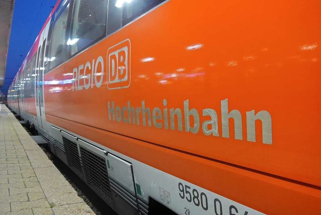Die Akteure machen beim Ausbau der Hochrheinbahn Druck.  | Foto: Daniel Gramespacher
