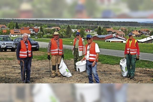 Aktiv in Sachen saubere Gemeinde