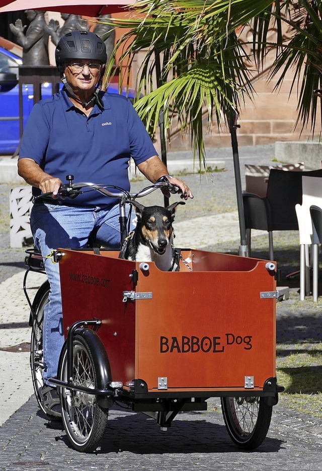 Neben vielen anderen Sachen kann man a...d mit einem Lastenrad transportieren.   | Foto: Mark Alexander