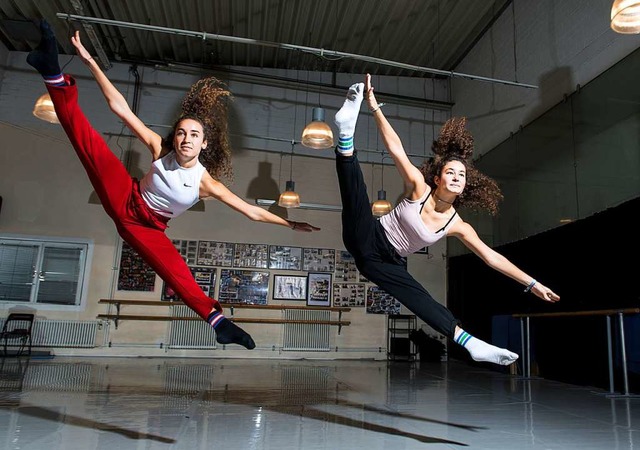 Bei Welt- und Europameisterschaften er...ich: Romy (rechts) und Laura Eckenfels  | Foto: Patrick Seeger