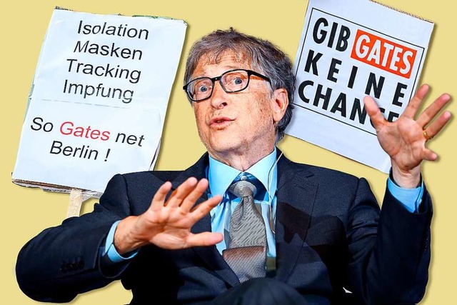 Kmmert sich seit 2008 nur noch um sei...Verschwrungstheoretikern: Bill Gates.  | Foto: Britta Pedersen