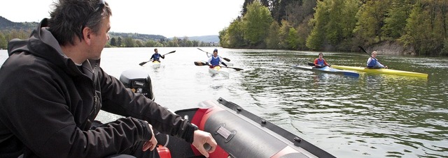 Die Wehrer Kanuten haben ihr Vereinsge... lassen sie auch ihre Kanus zu Wasser.  | Foto: Jrn Kerckhoff