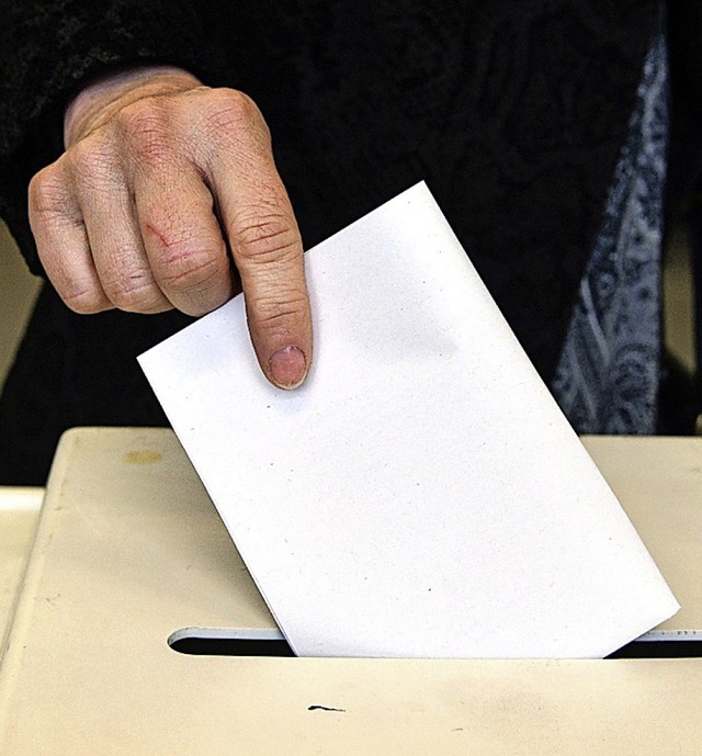 Auch Wahlkandidaten knnten per Briefwahl bestimmt werden.  | Foto: Thomas Kienzle
