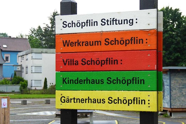 Die Schpflin Stiftung ist lokal, aber auch berregional vielfltig engagiert.  | Foto: Sabine Ehrentreich