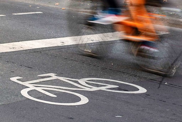 Schnelles und zgiges Radfahren soll a...erbindung mglich werden (Symbolbild).  | Foto: Lennart Stock (dpa)