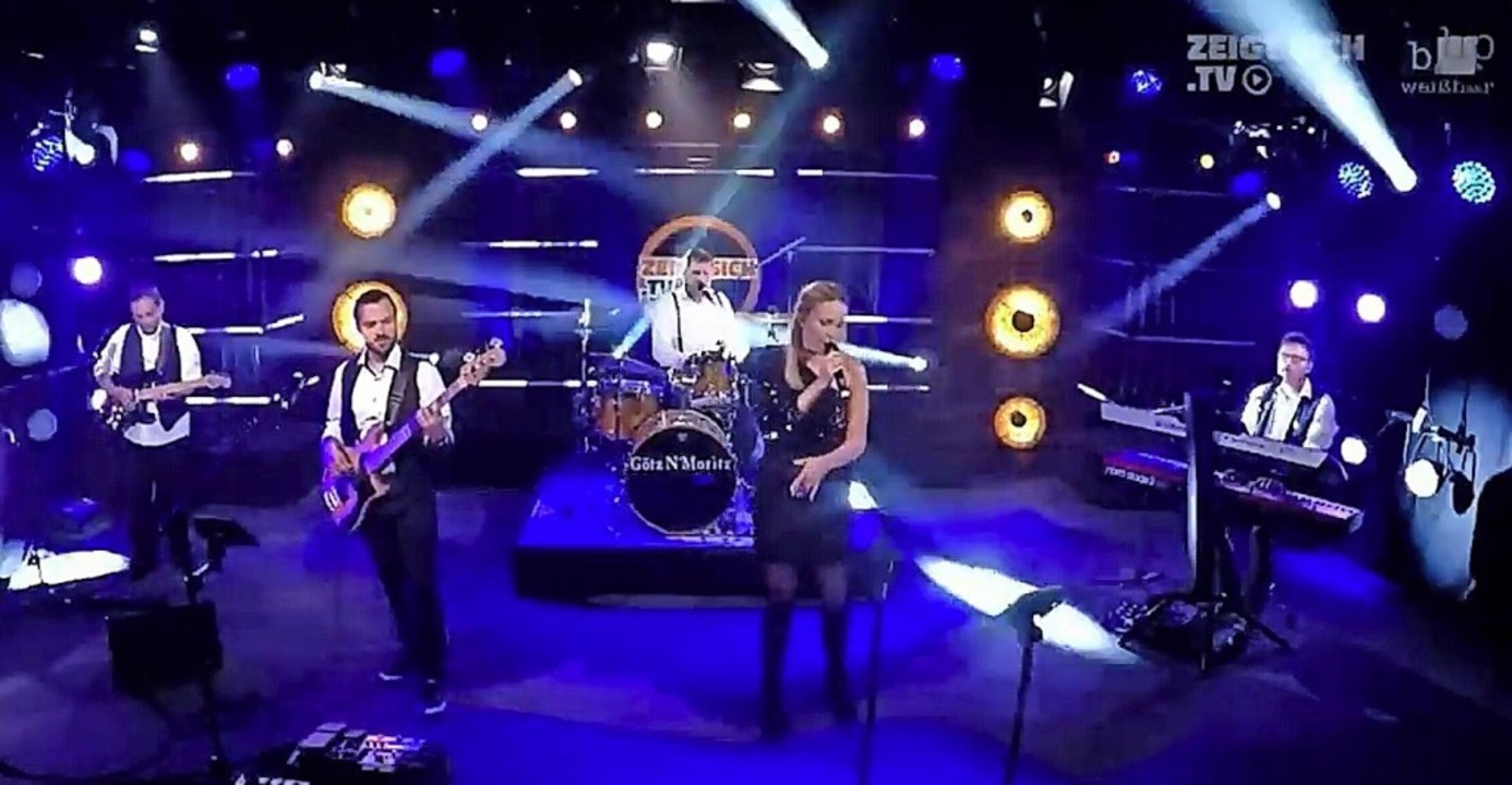 Mit Abstand spielten die Musiker von G...e man sich das Konzert im Livestream.   | Foto: Christiane Franz