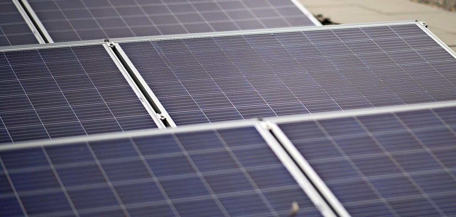 Würde das Potenzial für Photovoltaikan...es derzeitigen Strombedarfs abdecken.   | Foto: Sebastian Gollnow (dpa)