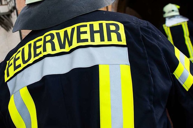Feuerwehren aus Glottertal, Denzlingen...weiler waren in Glottertal im Einsatz.  | Foto: Swen Pfrtner (dpa)