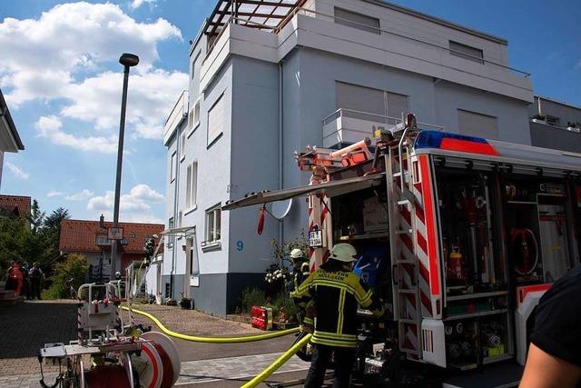 Schwelbrand an Wohnhaus in Mllheim endet glimpflich
