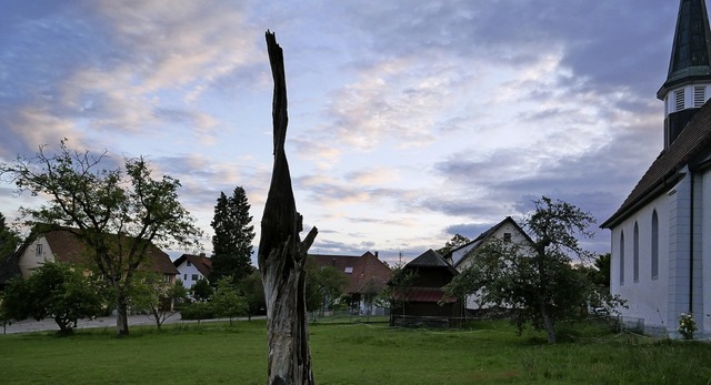 Auf dem Feld neben der Harpolinger Kap...te Genossenschaftswohnungen entstehen.  | Foto: Michael Gottstein