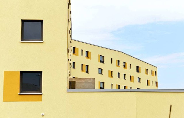 Wohnungen der Stadtbau im Baugebiet Schildacker.  | Foto: Rita Eggstein