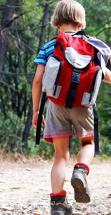 Auch kleine Kinder können fürs Wandern begeistert werden.  | Foto: philippe thines