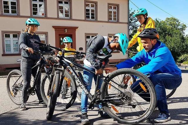 An der Kaspar-Hauser-Schule in Raitbach gibt es nun eine Mountainbike-AG