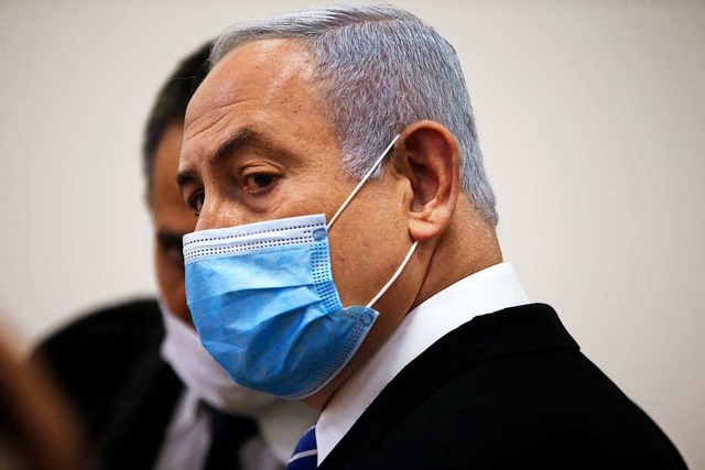 Benjamin Netanjahu, Ministerprsident ...rde wegen der Corona-Krise verschoben.  | Foto: Ronan Zvulun (dpa)