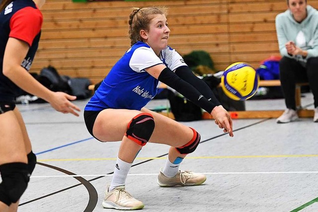 Die 16-jhrige Emmendingerin Annika He...fstrebenden Talenten beim VfR Umkirch.  | Foto: Achim Keller