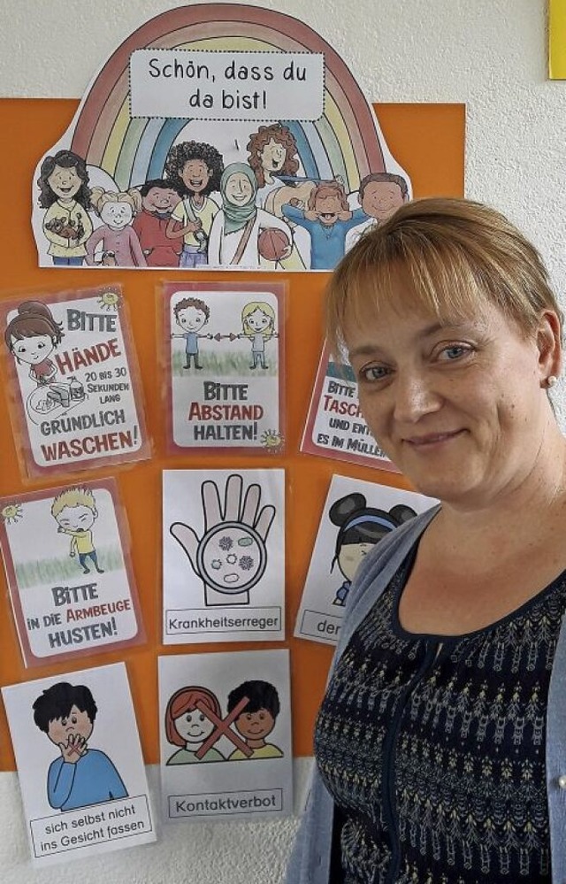 Lehrerin Petra Vogt: An der Abt-Columb...icht nach der Corona-Pause fokussiert.  | Foto: Privat