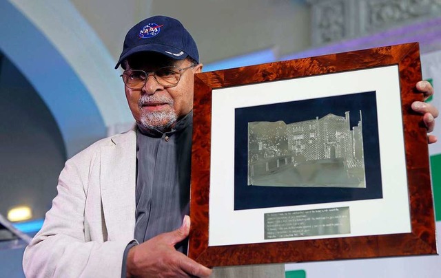 US-Schlagzeuger Jimmy Cobb 2012 auf de...tiako Jazzaldia Award verliehen wurde.  | Foto: Javier Etxezarreta (dpa)