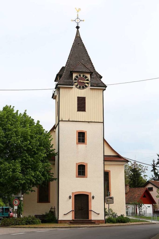 Die evangelische Kirche von Wittenweier heute  | Foto: Christoph Breithaupt