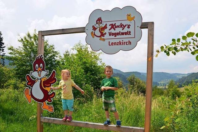 In Lenzkirch knnen Kinder mit Kucky die Vogelwelt entdecken