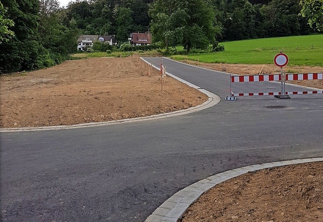 Der Ringschluss der Strae &#8222;Im B...220; in Merzhausen ist fertiggestellt.  | Foto: Gemeinde Merzhausen