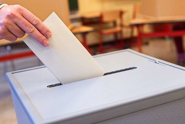 Bei der Kommunalwahlwahl 2019 whlten ...inge in die Gemeinderte (Symbolbild).  | Foto: Silas Stein
