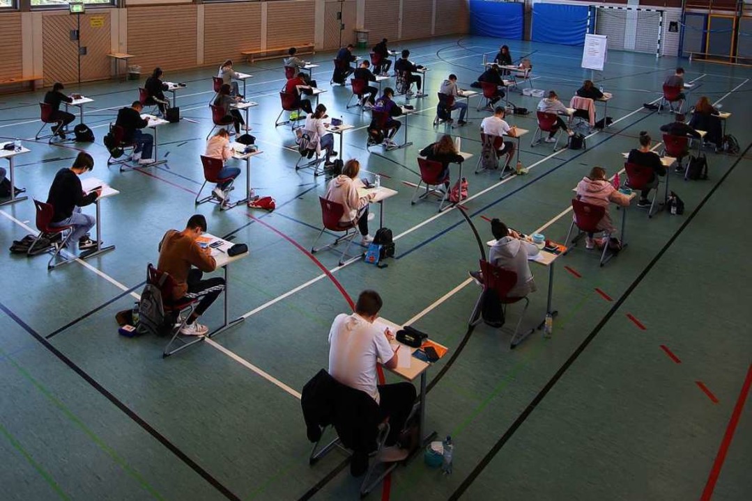 Realabschlussprüfung an der August-Macke-Gemeinschaftsschule in Kandern  | Foto: Stephanie Streif