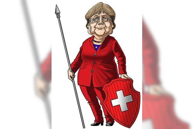 Karikaturen im Schloss