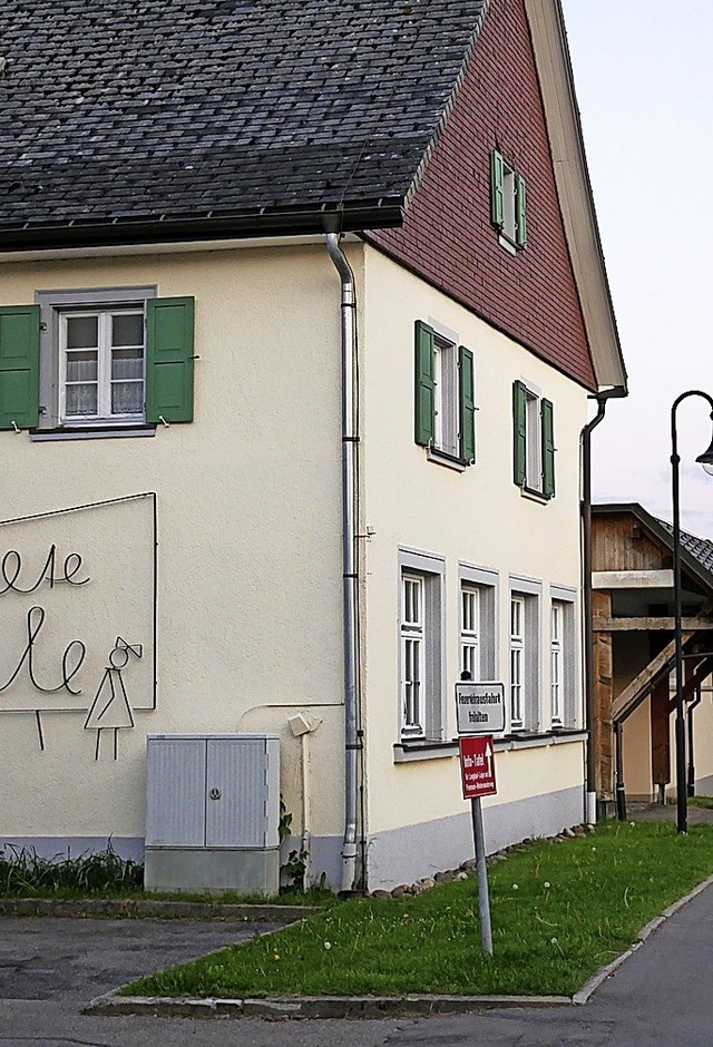 Eine Tramperbank soll auf dem  Rasenst... wnscht sich der Ortschaftsrat Saig.   | Foto: Eva Korinth