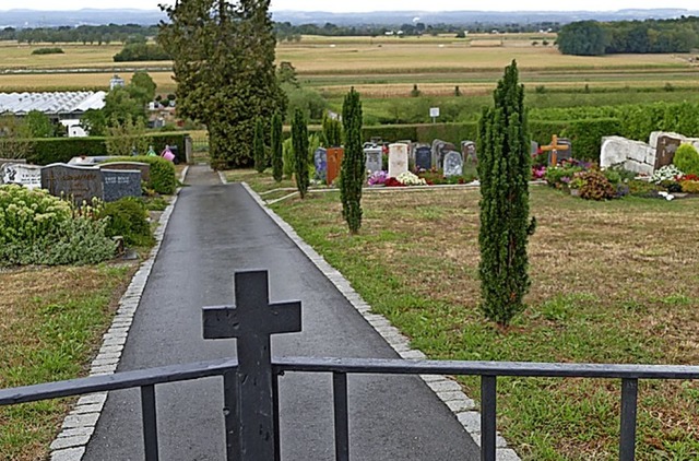 Der Friedhof Fischingen wird neu geordnet.      | Foto: Victoria Langelott