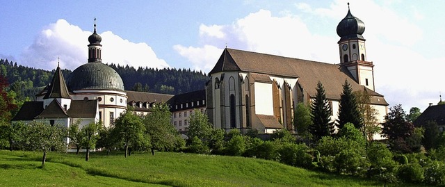 Das Pfarrfest im Klostergarten fllt i...s Klosters zum 100-jhrigen Bestehen.   | Foto: Eberhard Gross