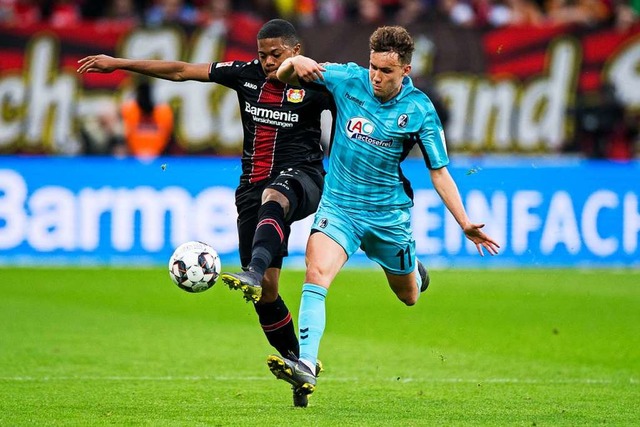 Mrz 2019: Der Leverkusener Leon Baile...urg verlor das Auswrtsspiel mit  0:2.  | Foto: Rolf Vennenbernd