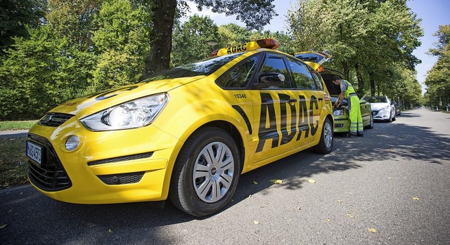 Auch heute muss der ADAC bei Pannen no... doch deutlich weniger auf als frher.  | Foto: Martin Hangen