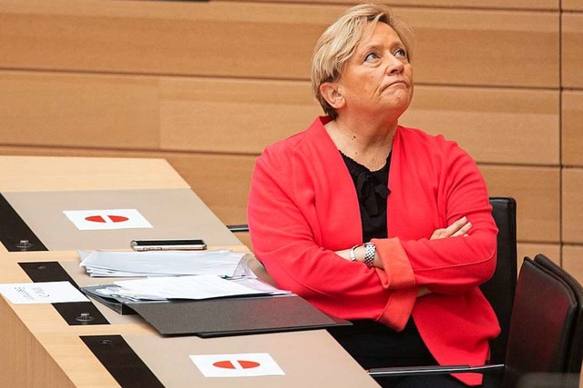 Susanne Eisenmann wird bei der Landtagswahl 2021 Spitzenkandidatin der CDU sein.  | Foto: Marijan Murat (dpa)