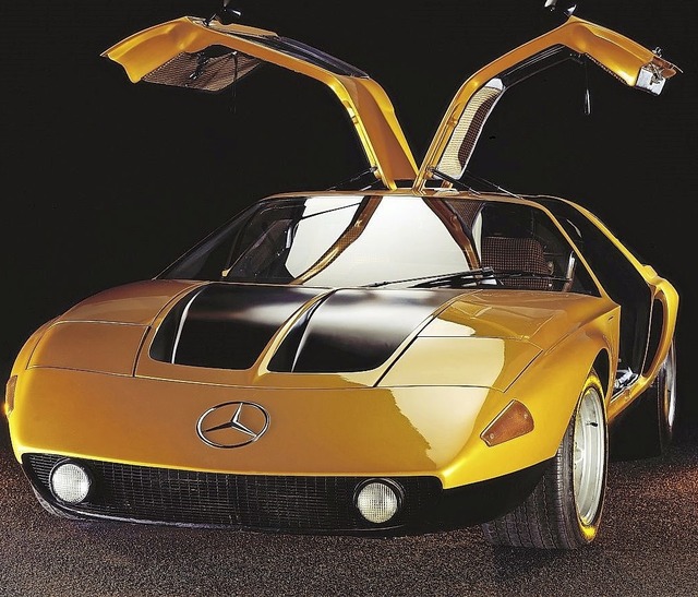 Er sollte in den 1960ern der Nachfolger des 300 SL werden: Der C 111.  | Foto: Museum