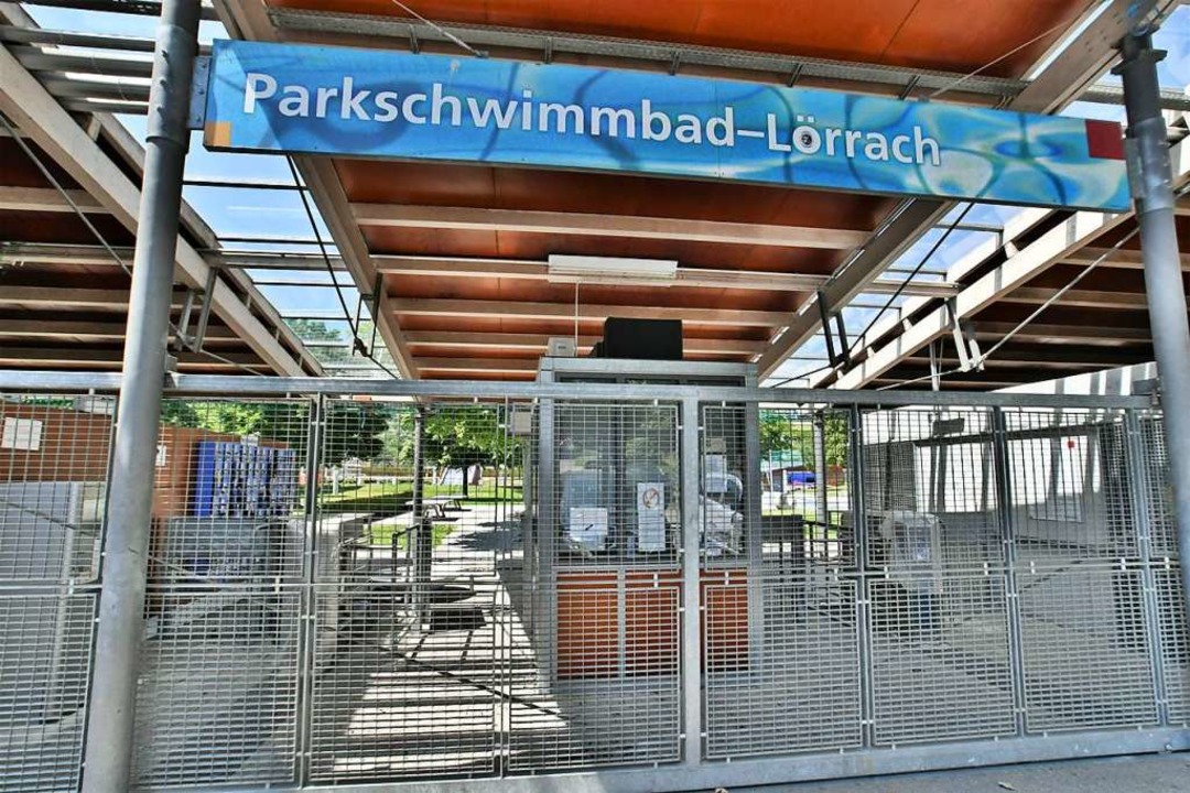 Das Lörracher Parkschwimmbad  | Foto: Barbara Ruda