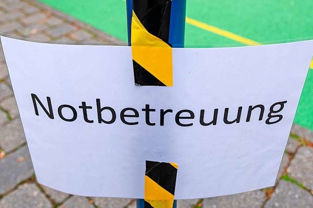 Die Notbetreuung fr Schler reicht vi... mehr &#8211; sie wollen Perspektiven.  | Foto: Peter Kneffel