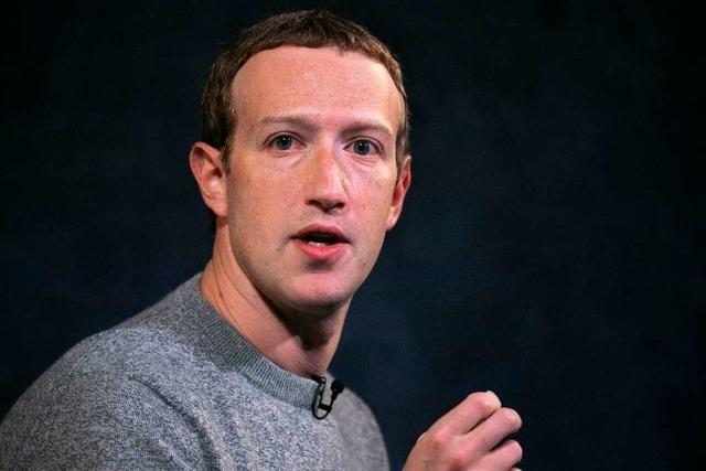 Zuckerberg verteidigt Umgang mit Trump-uerungen vor Mitarbeitern